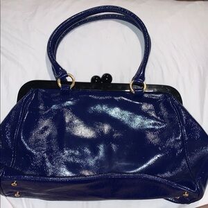 Hobo International Elegant Navy Blue Women's Handbag
